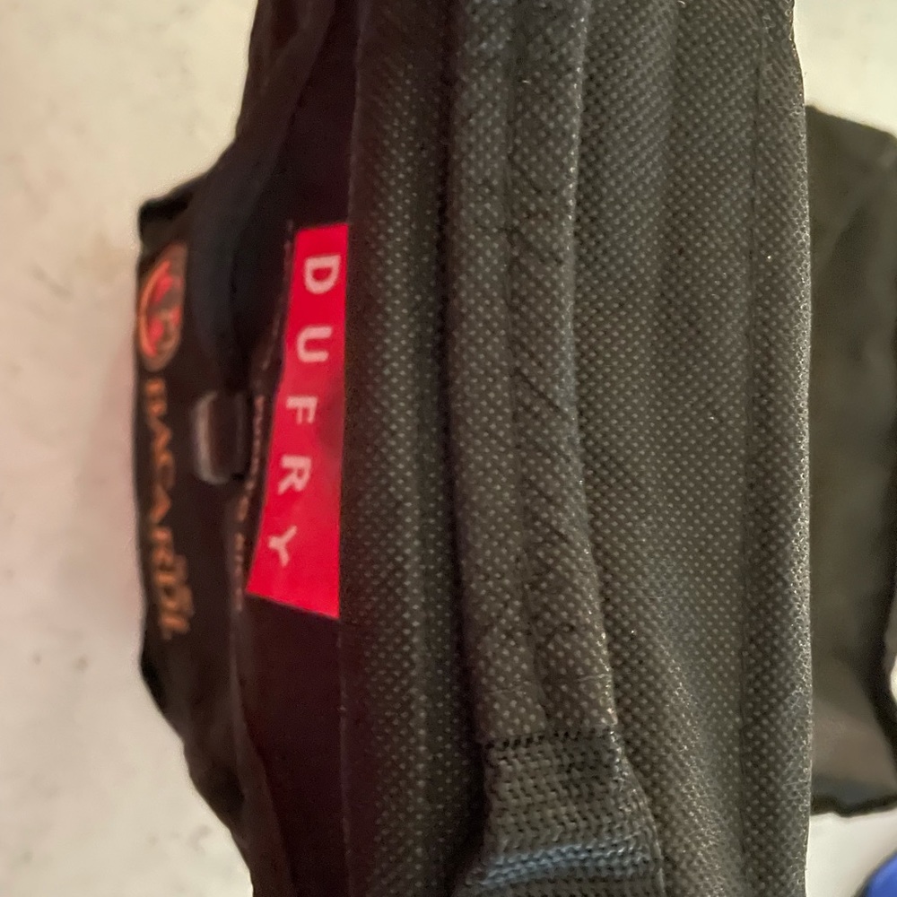 Dufry Black Messenger Bag - Picture 3 of 3